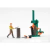 Bruder Bworld Logging Set with Man