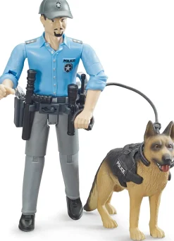 Bruder bworld Policeman with Dog