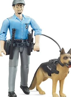 Bruder bworld Policeman with Dog