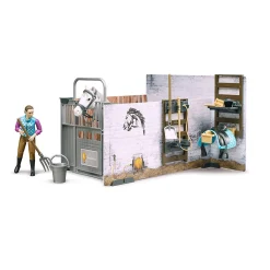 Bruder Bworld Set Horse Barn