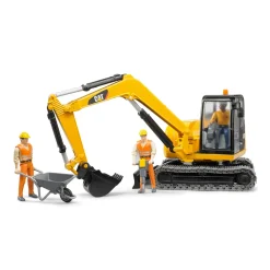 Bruder CATERPILLAR Mini Excavator with Worker