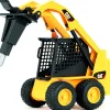 Bruder CATERPILLAR Skid Steer Loader with Scoop, Auger and Jackhammer