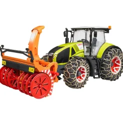 Bruder Claas Axion 950 with Snow Chains and Snow Blower