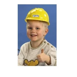 Bruder Construction Worker Hard Hat - Yellow