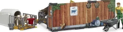 Bruder Cow and Calf barn with Farmer