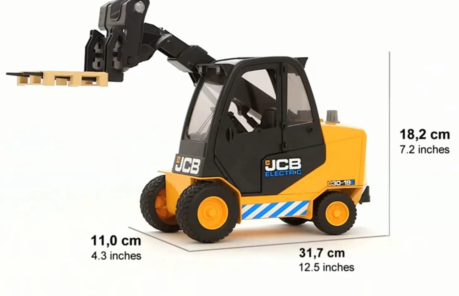 Bruder JCB Teletruk with Pallet 02512