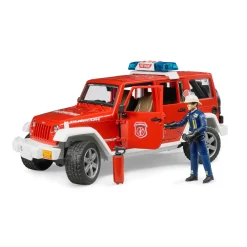 Bruder Jeep Rubicon fire vehicle w fireman