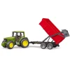 Bruder John Deere 6920 with Tipping trailer
