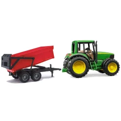 Bruder John Deere 6920 with Tipping trailer