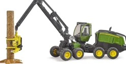 Bruder John Deere Harvester 1270 G with Logs