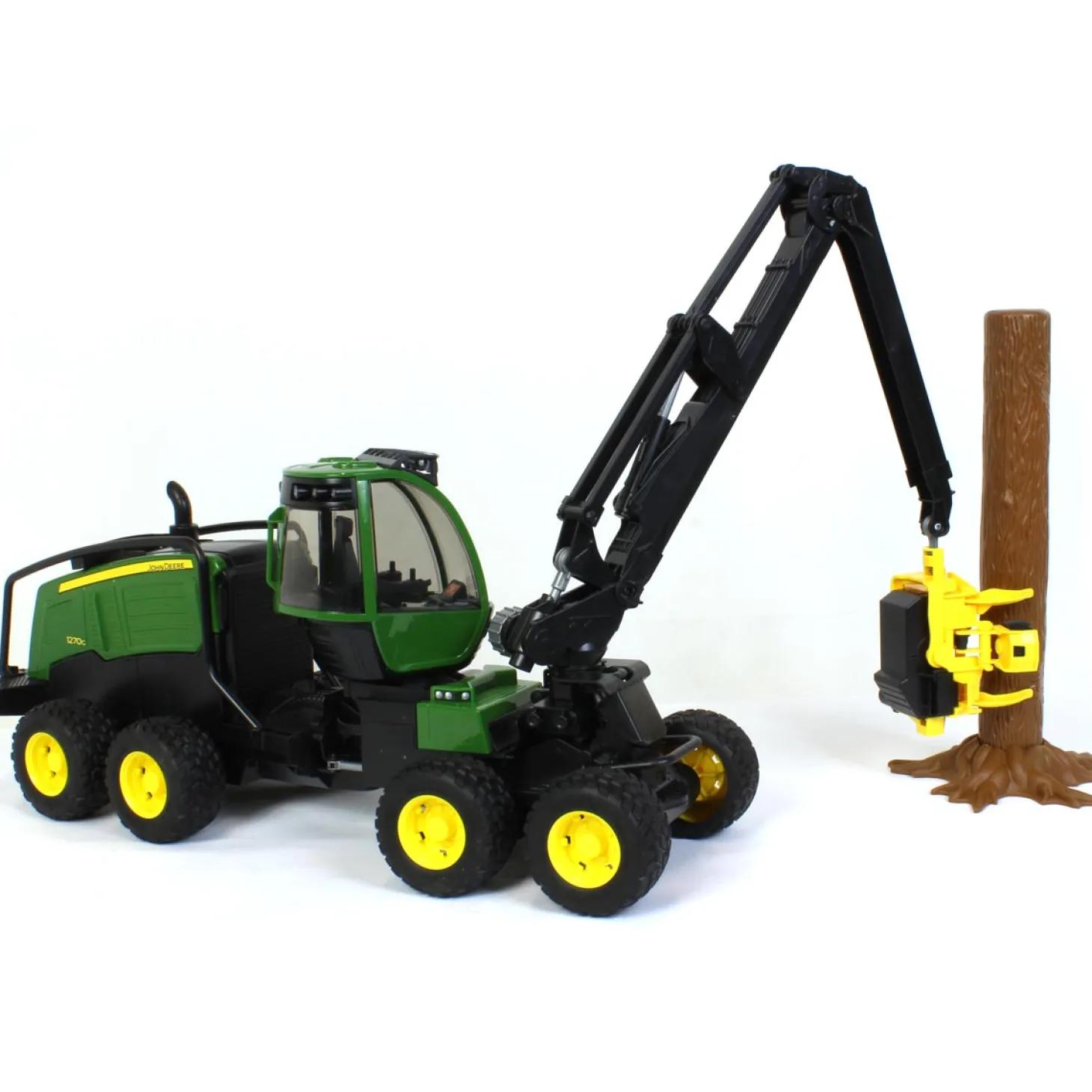 Bruder John Deere Harvester 1270 G with Logs