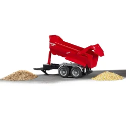 Bruder Krampe Tandem Halfpipe Tipping Trailer for Farm Tractors