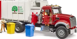 Bruder Mack Granite Side Loading Garbage Truck