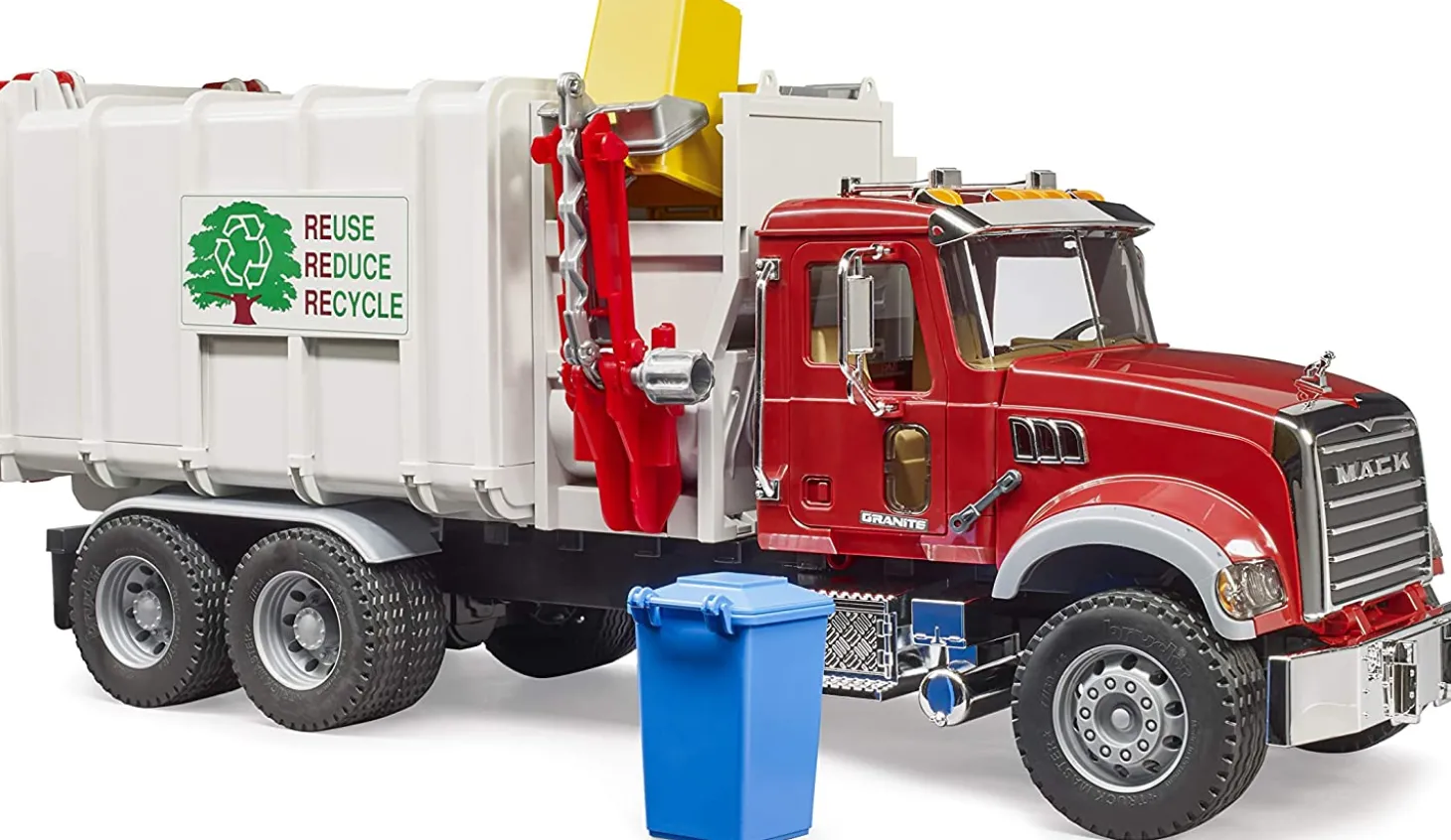 Bruder Mack Granite Side Loading Garbage Truck