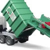 Bruder Man TGS Rear Loading Garbage Truck, Green