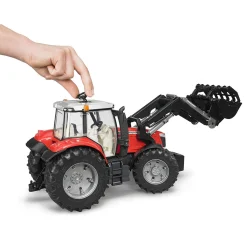 Bruder Massey Ferguson 7600 with Frontloader