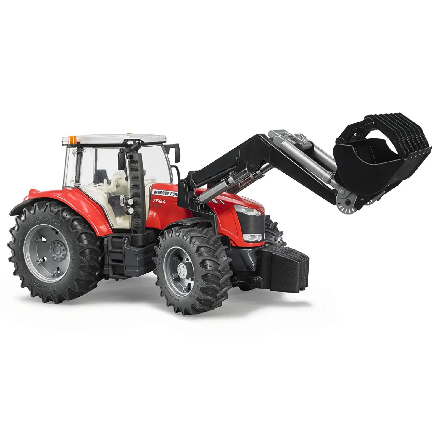 Bruder Massey Ferguson 7600 with Frontloader