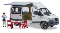 Bruder MB Sprinter Camper with Driver 02672