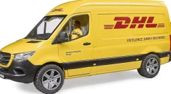 Bruder MB Sprinter DHL Delivery Van with Driver 02671