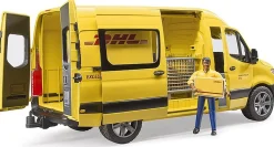 Bruder MB Sprinter DHL Delivery Van with Driver 02671