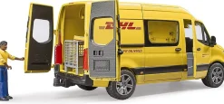 Bruder MB Sprinter DHL Delivery Van with Driver 02671