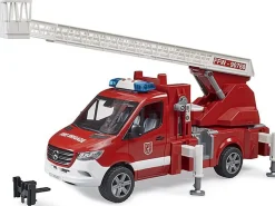 Bruder MB Sprinter Fire Engine w Ladder Water Pump & L/Smodule