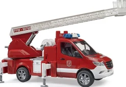Bruder MB Sprinter Fire Engine w Ladder Water Pump & L/Smodule