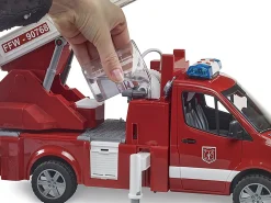 Bruder MB Sprinter Fire Engine w Ladder Water Pump & L/Smodule