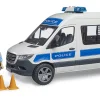 Bruder MB Sprinter Police emergency vehicle with Light & Sound Module