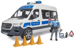 Bruder MB Sprinter Police emergency vehicle with Light & Sound Module