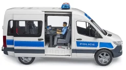 Bruder MB Sprinter Police emergency vehicle with Light & Sound Module