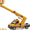 Bruder MB Sprinter Service Truck/Crane - Man Basket with Lights & Sounds Module
