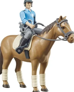 Bruder Police Horse with Policeman Action Figure