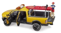 Bruder RAM 2500 Power Wagon Life Guard, Stand up Paddleboard, Light & Sound Module, 02506