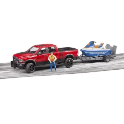 Bruder Ram 2500 Power Wagon W Trailer, Personal Water Craft