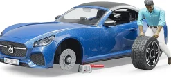Bruder Roadster with Driver