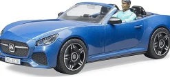 Bruder Roadster with Driver