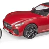 Bruder Roadster with Road Bike and Figure