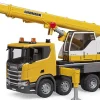 Bruder Scania Super 560R Liebherr Crane Truck w Light/Sound Module