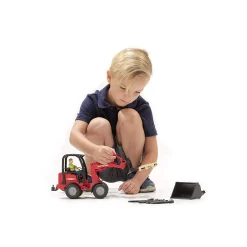 Bruder Schaeffer Compact Loader 2034 W Figure & Accessories