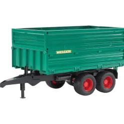 Bruder Toys Tandem Axle Tipping Trailer with Removable Top