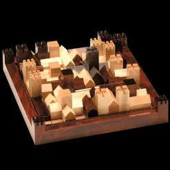Cathedral Classic Wooden Strategy Game Full Sized Tabletop Edition