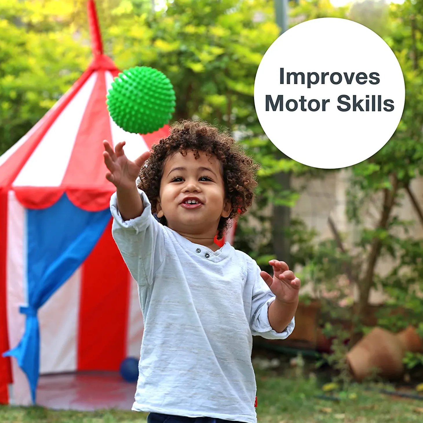 Edushape Sensory Balls, 4in Set of 4 Colors
