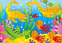 Galt 4 Puzzles In A Box - Dinosaurs