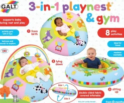 Galt Playnest & Gym, 3-in-1