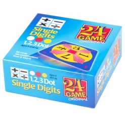 24 Game Single Digits Math Card Game, 96 Card Pack