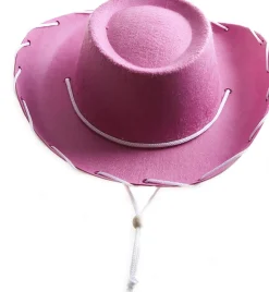 Hayes Children's Felt Cowboy Hat - Pink