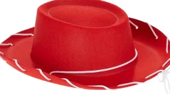 Hayes Children's Felt Cowboy Hat - Red