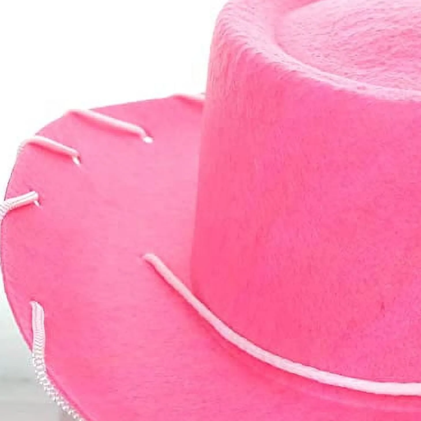 Hayes Children's Felt Cowboy Hat - Pink
