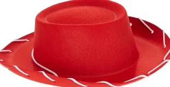 Hayes Children's Felt Cowboy Hat - Red